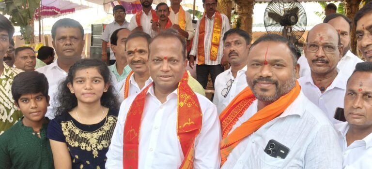 కిసాన్ నగర్ శ్రీరామనవమి వేడుకల్లో పాల్గొన్న అనిల్, సునీల్
