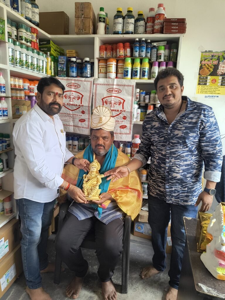 పసుపు రైతులకు కార్విన్ అగ్రిటెక్ వారి సన్మానం…