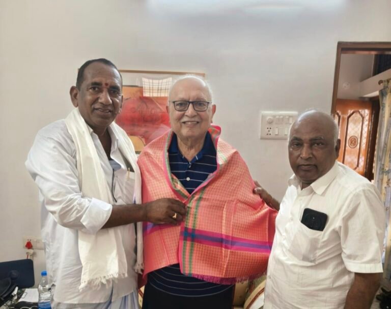 ఉన్న ఊరు కన్నతల్లి గొప్పదని మాతృభూమికి విశేష సేవలందిస్తున్న నోముల రామచంద్రా రెడ్డి