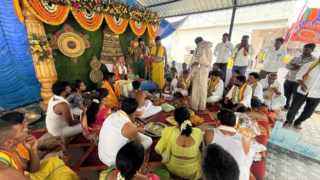 ఖుదావంద్ పూర్  శ్రీ వెంకటేశ్వర స్వామి ఆలయ 4 వ వార్షికోత్సవ బ్రహ్మోత్సవాలలో పాల్గొన్న వినయ్ రెడ్డి …