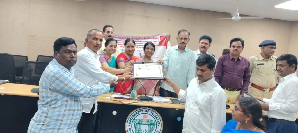 జలాల్పూర్ గ్రామానికి టీబీ ముక్త్ అవార్డు