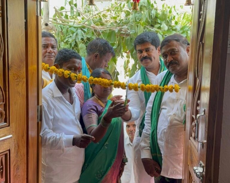 మచ్చర్ల గ్రామంలో ఇందిరమ్మ ఇళ్లను ప్రారంభించిన ఆర్మూర్ నియోజకవర్గ ఇన్చార్జ్ వినయ్ రెడ్డి…