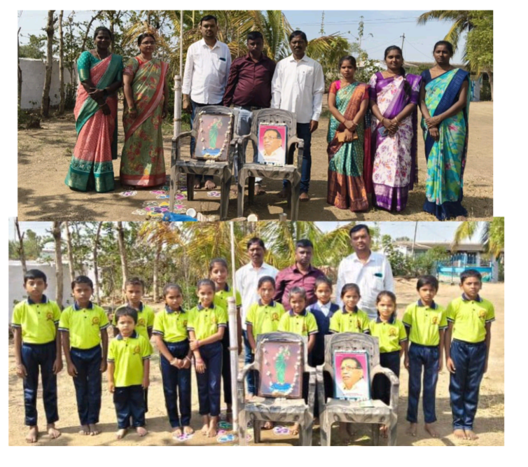 భార్గవి విద్యాలయంలో ఘనంగా రాష్ట్ర ఆవిర్భావ దినోత్సవ వేడుకలు