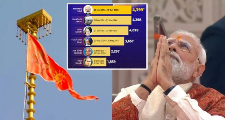 నెహ్రు రికార్డును అధిగమంచిన నరేంద్ర మోడీ …