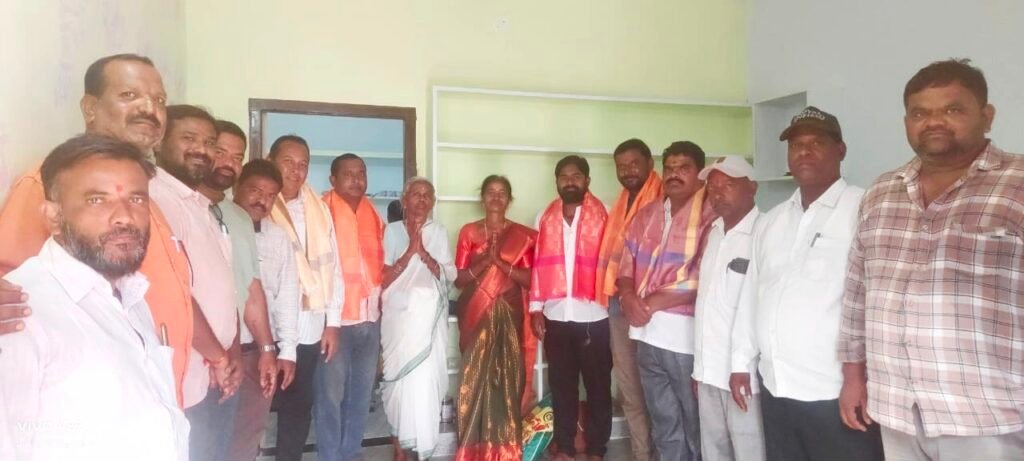 బాల్కొండ లో ఇందిరమ్మ ఇళ్లు గృహ ప్రవేశం